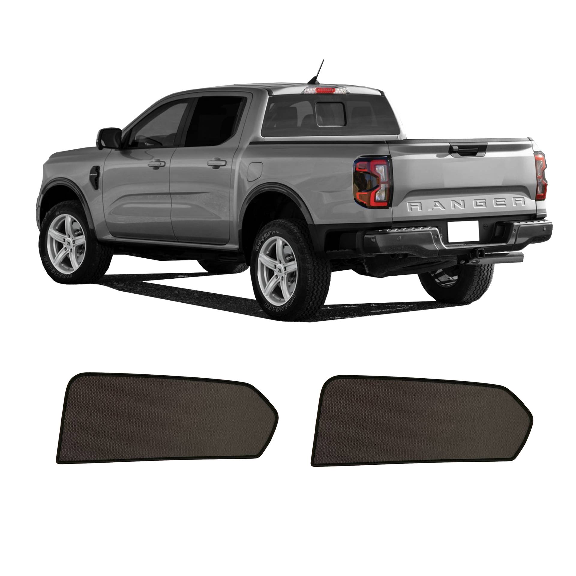 ein Ford Ranger Pick Up mit einem A Set