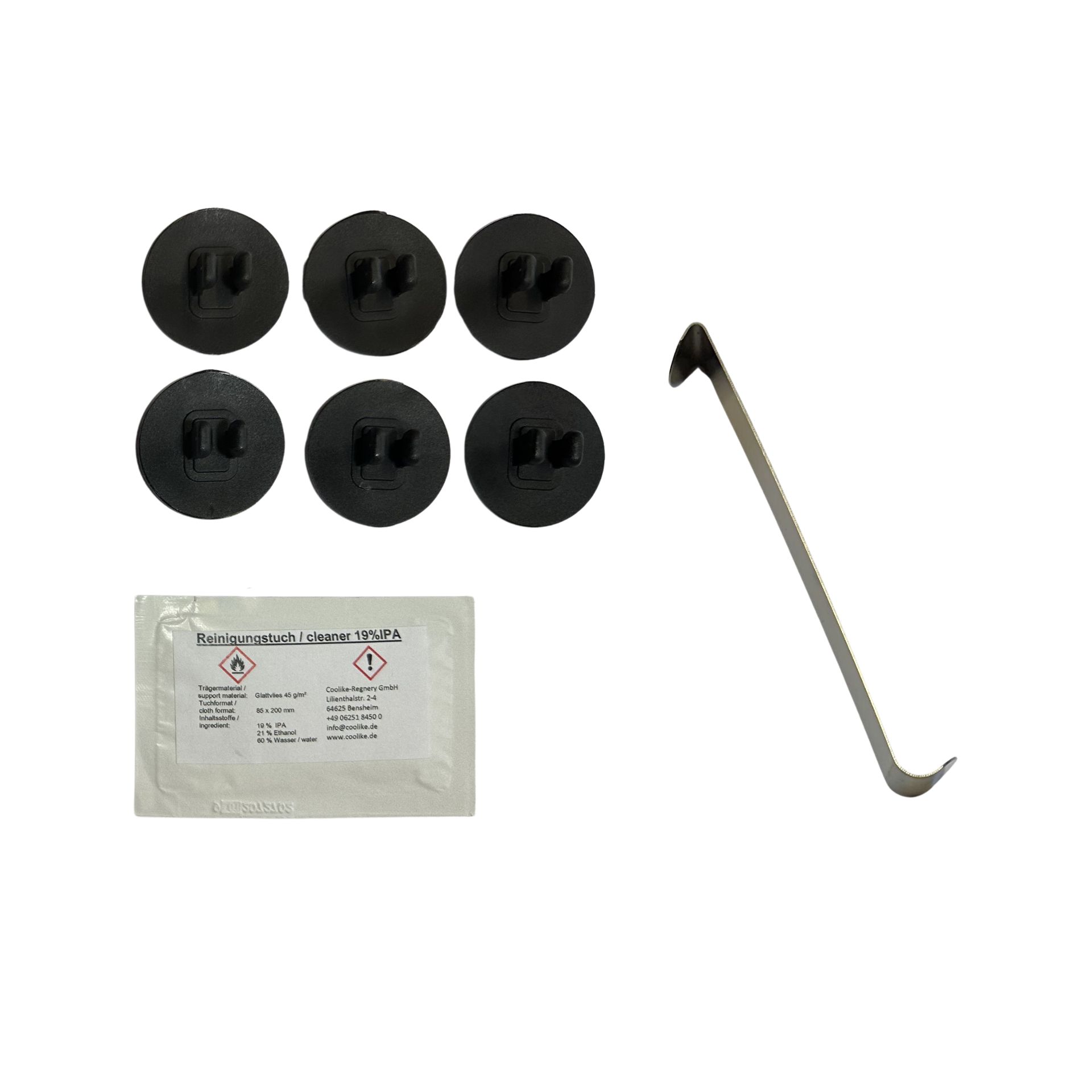 ein Halterset mit Einbauhilfe für Audi Q5