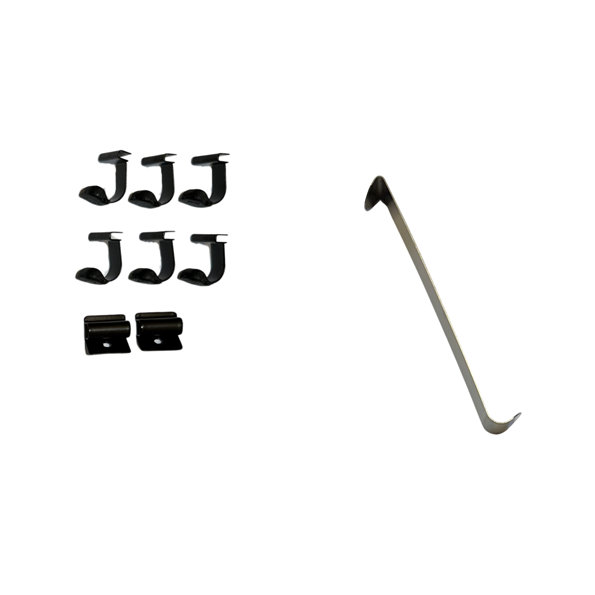 a holder set with installation aid for peugeot 208