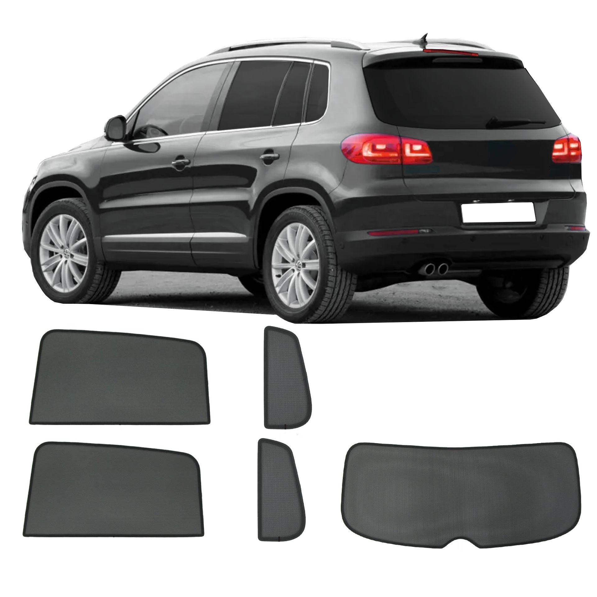 a VW Tiguan with an ABC set