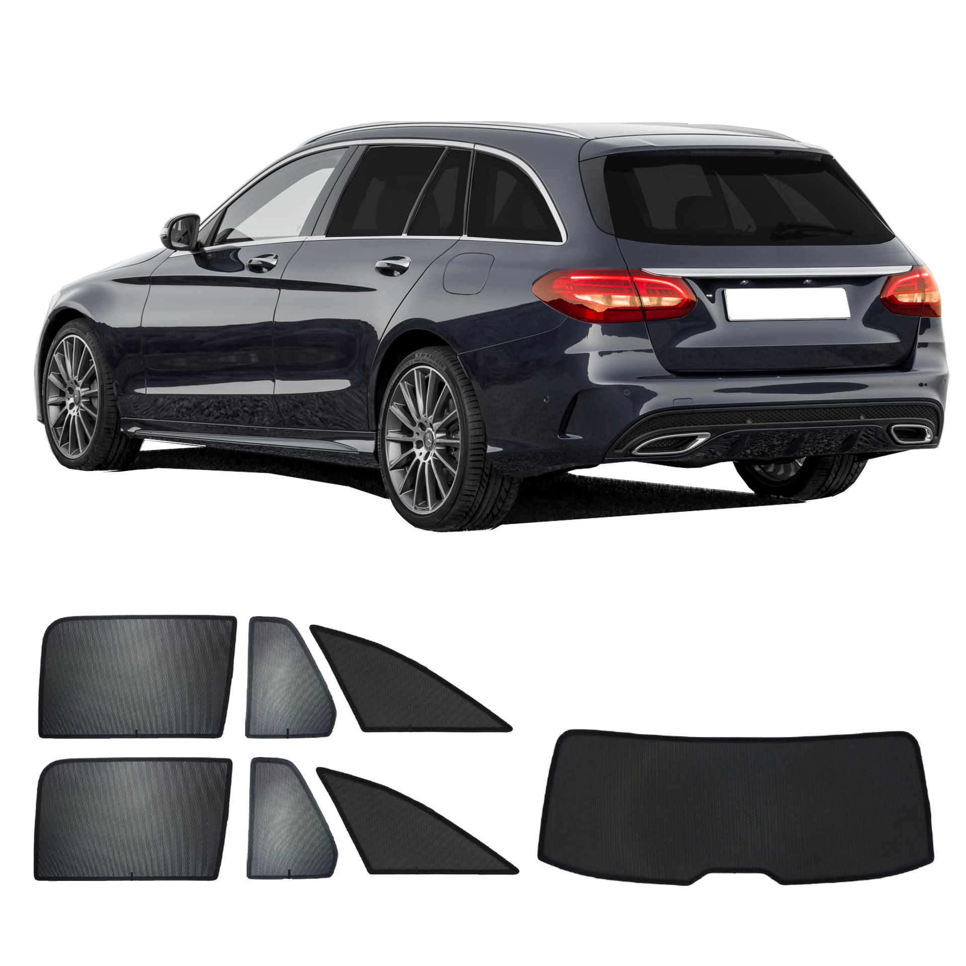 eine mercedes c-klasse t-modell mit einem ABC Set