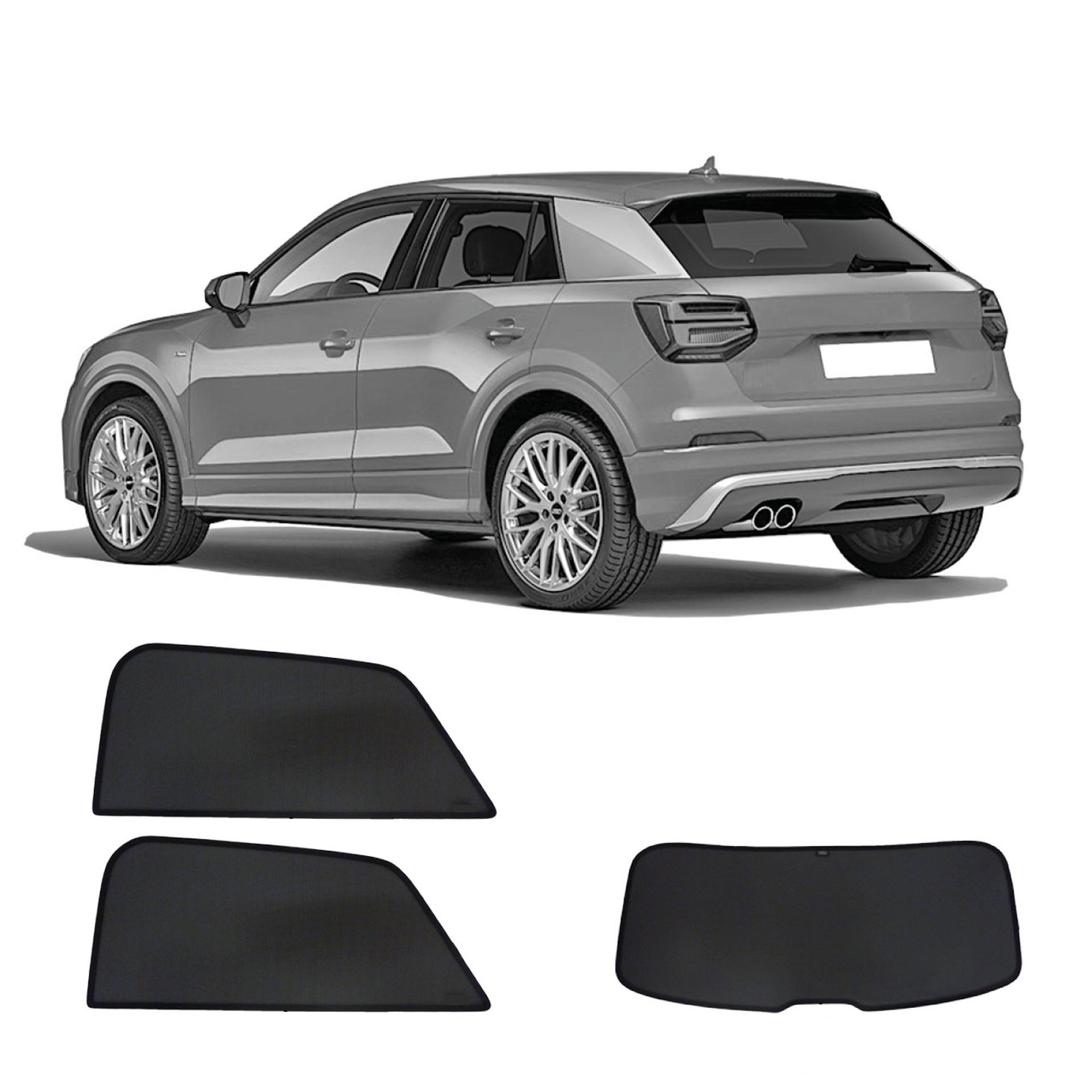 ein Audi Q2 mit einem AC Set