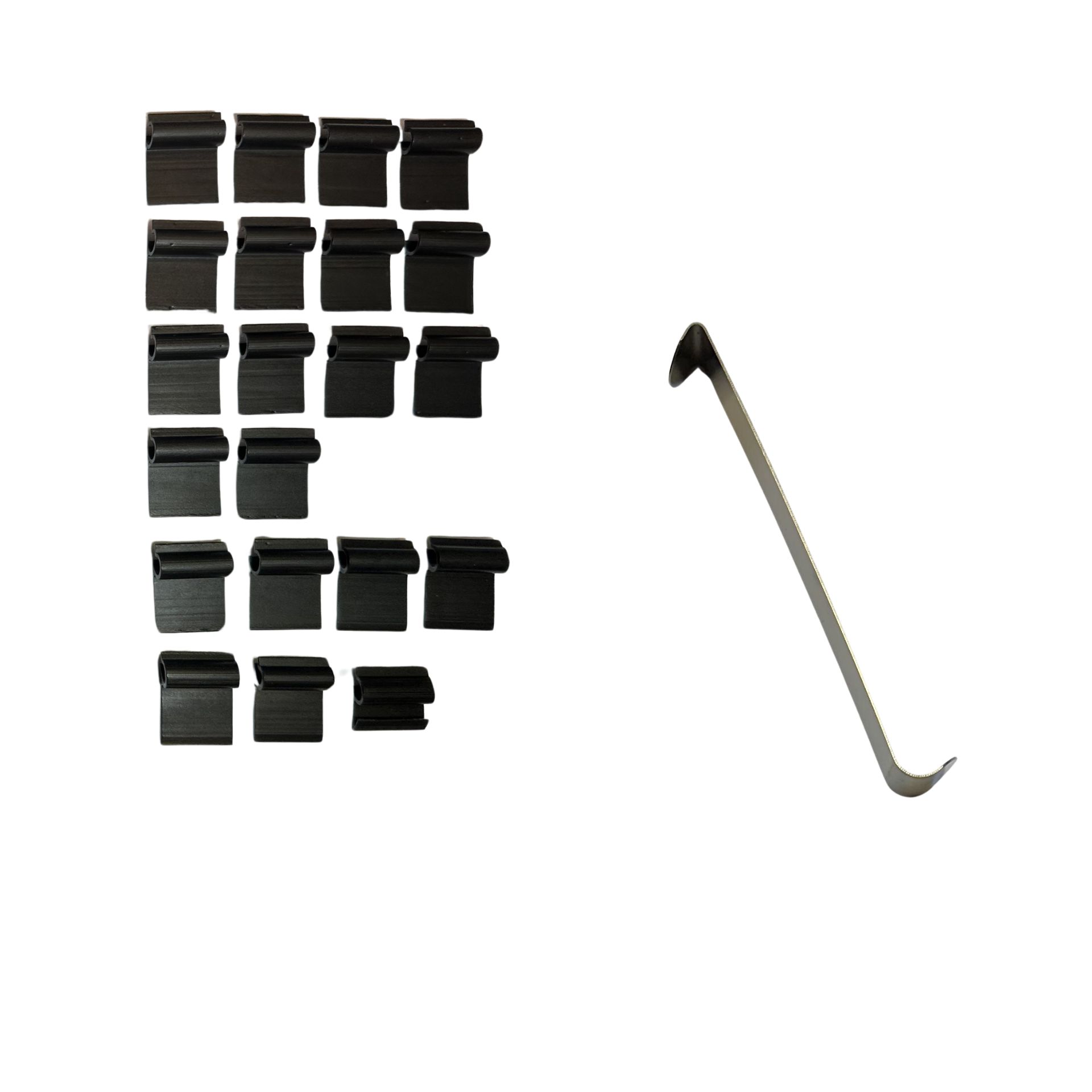 a holder set with installation aid for  VW Caddy 5 Maxi