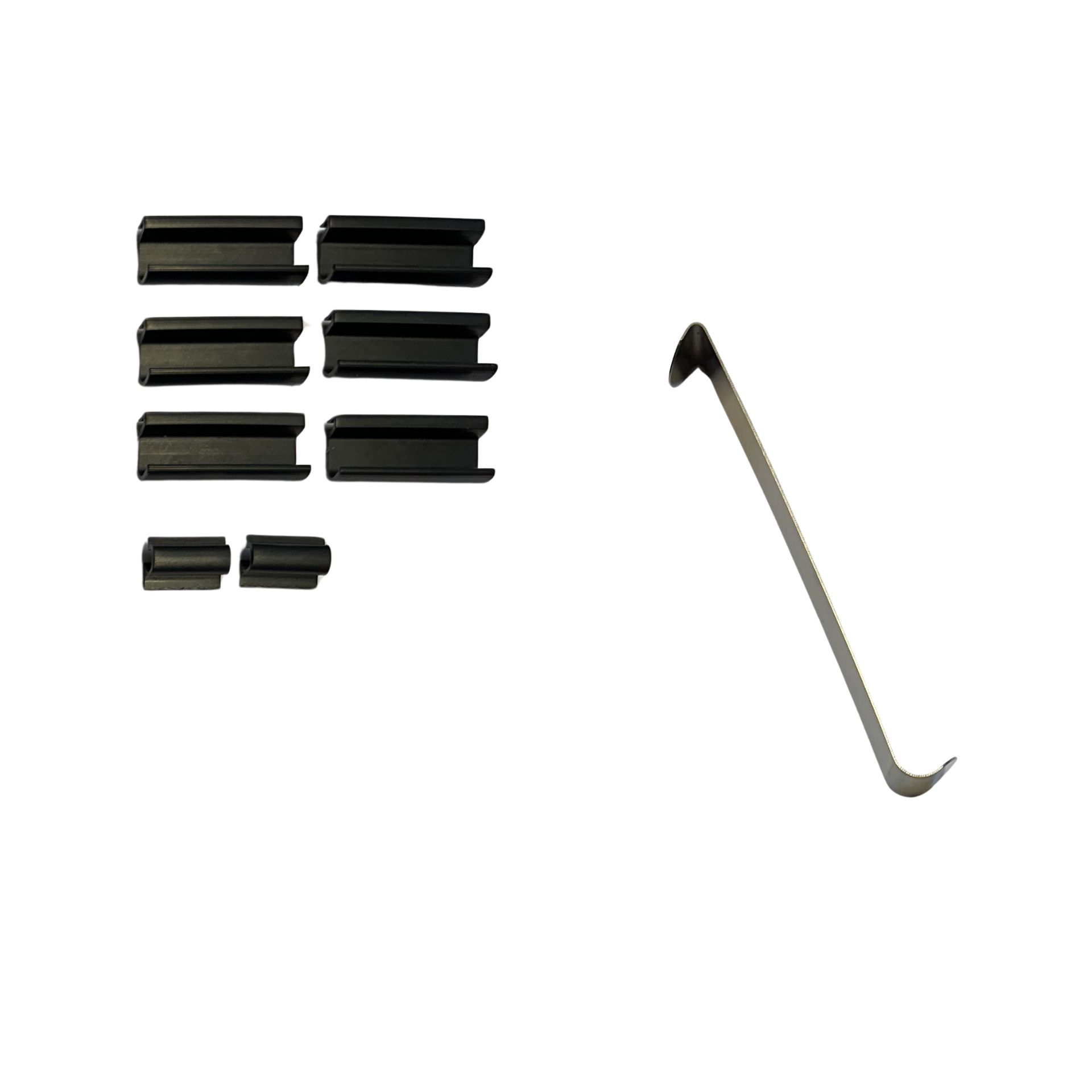 a holder set with installation aid for vw t-cross