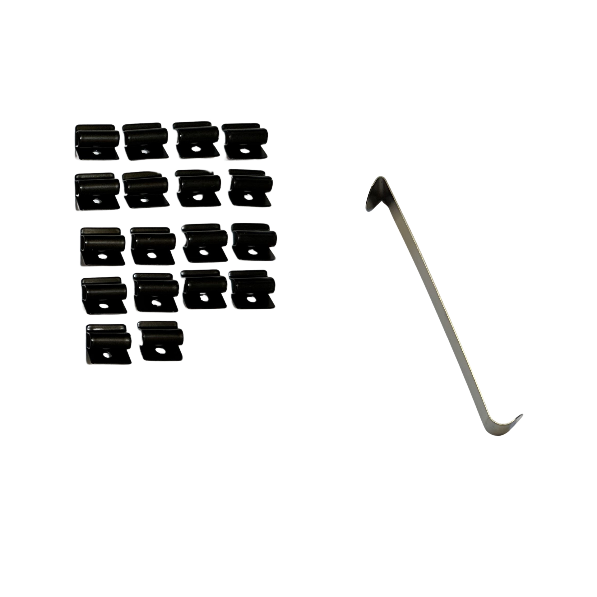 a holder set with installation aid for vw caddy 3