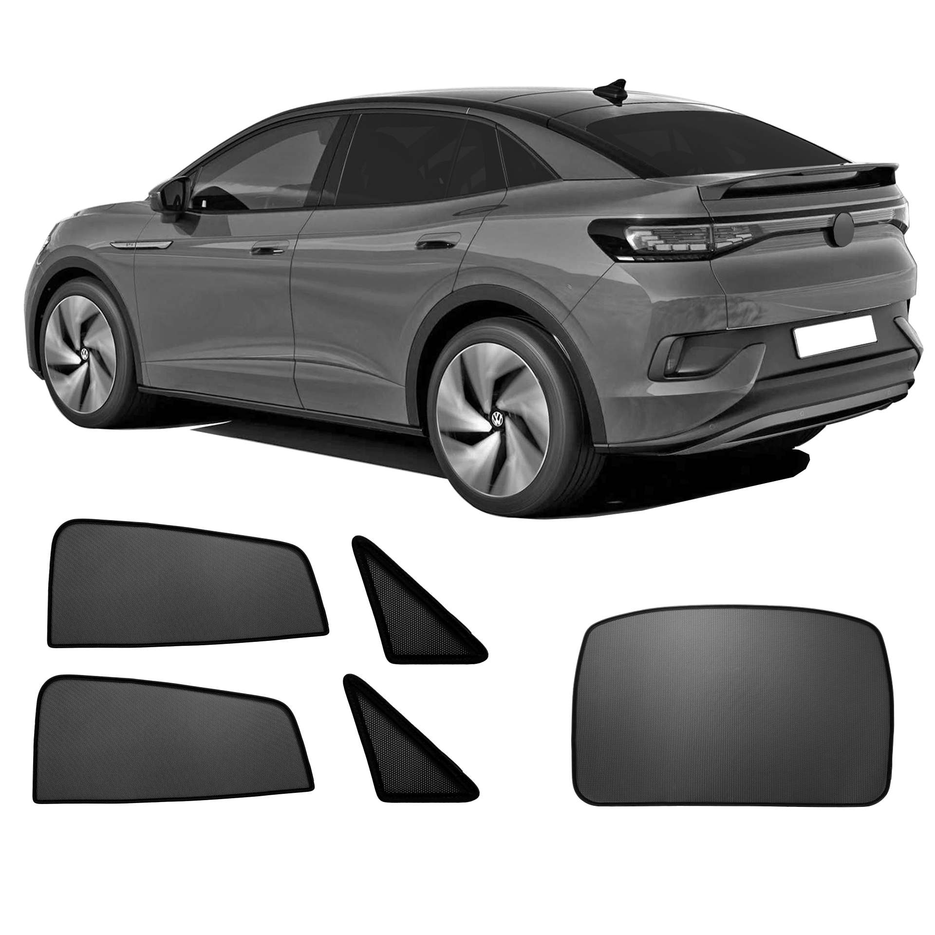 a VW ID5 with an ABC set