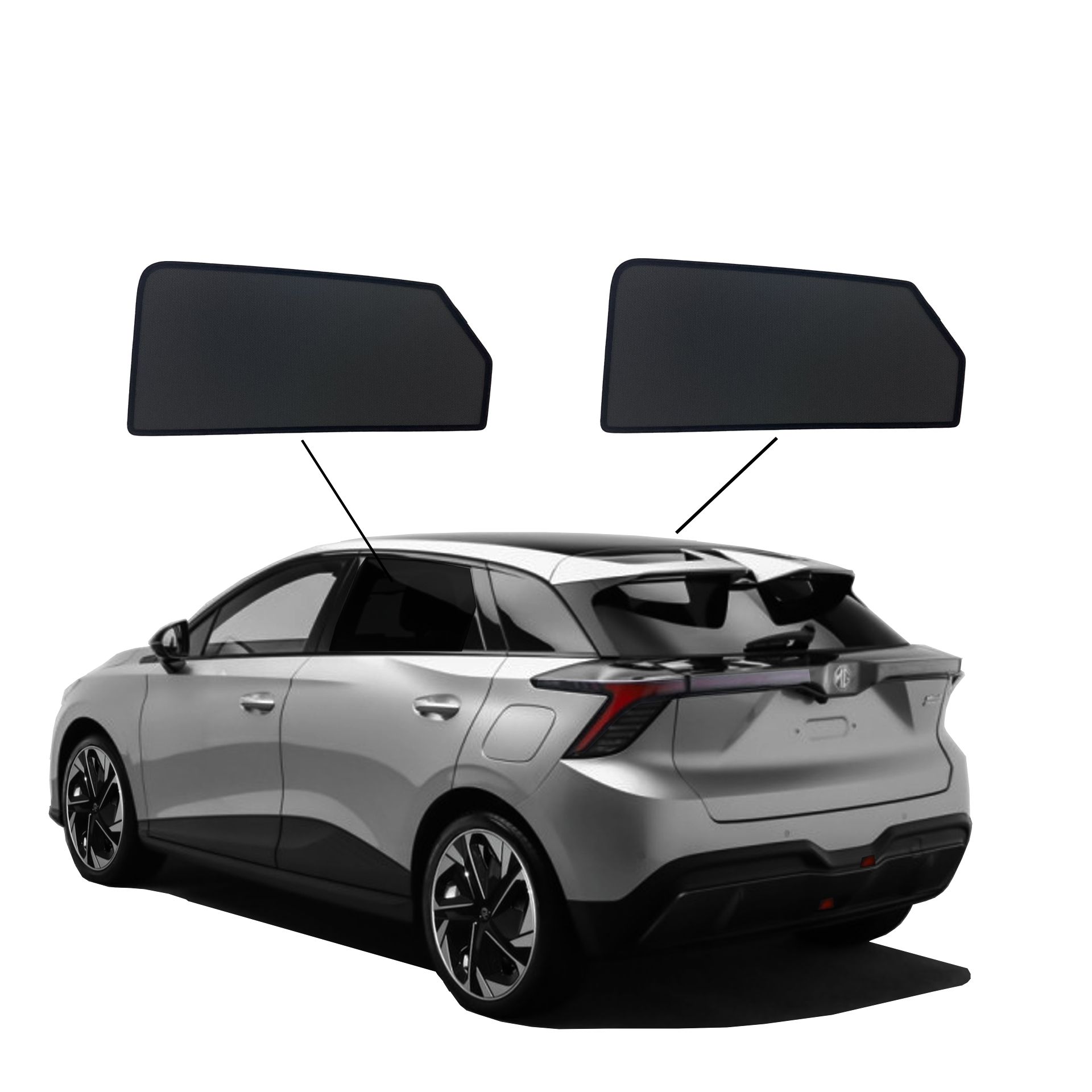 ein MG 4 mit einem A Set