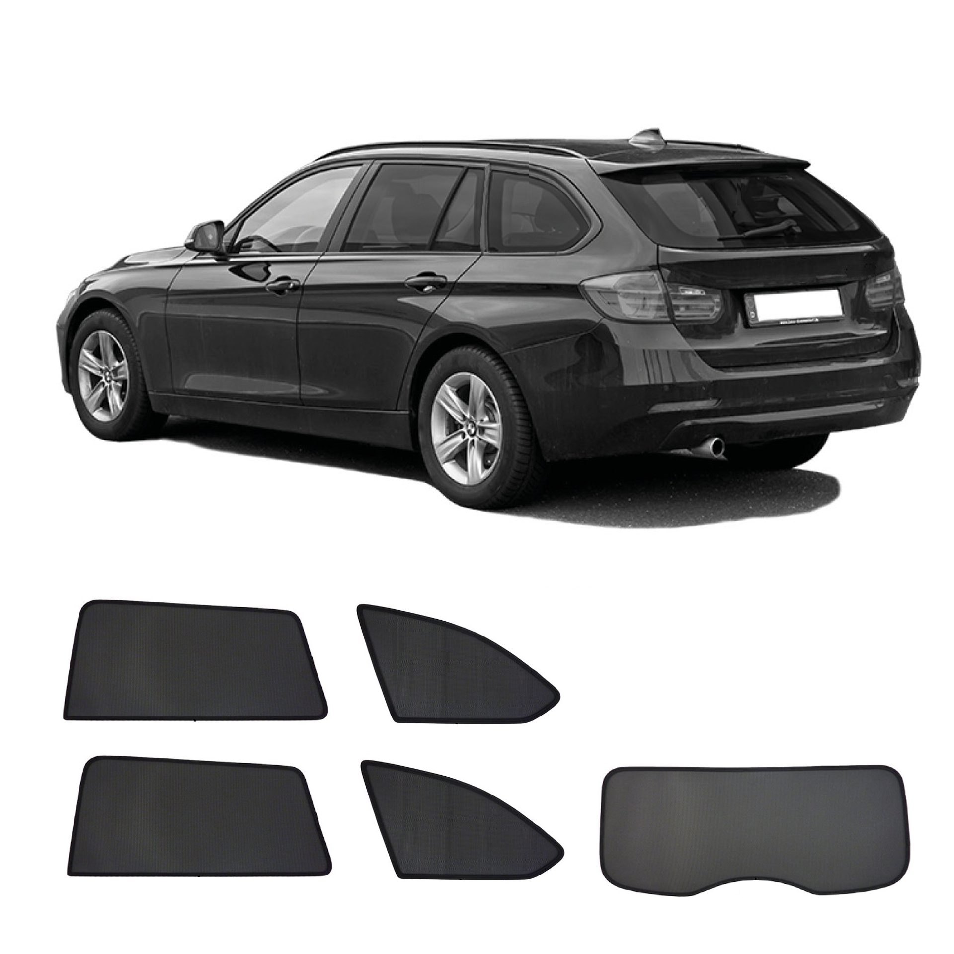 ein 3er BMW Touring mit einem ABC Set