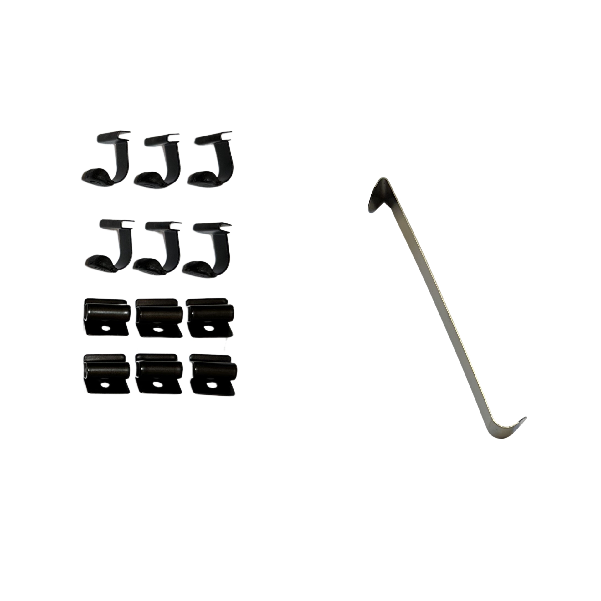 a holder set with installation aid for mercedes b-class