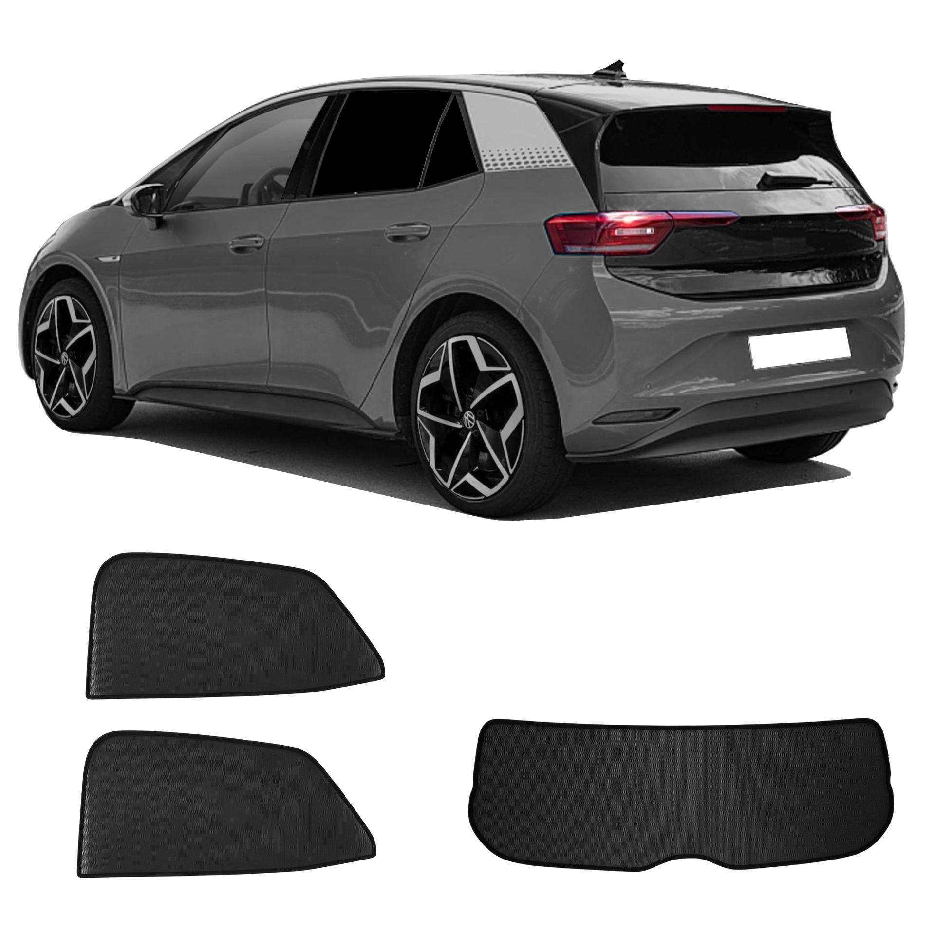 a VW ID3 with an AC set