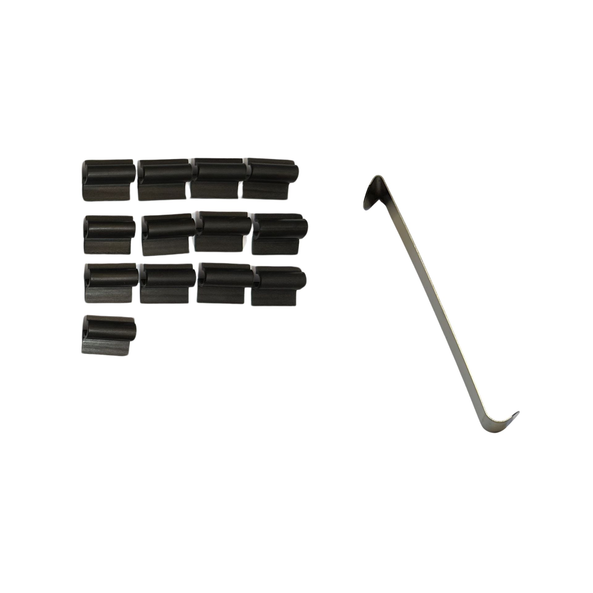 a holder set with installation aid for vw t7