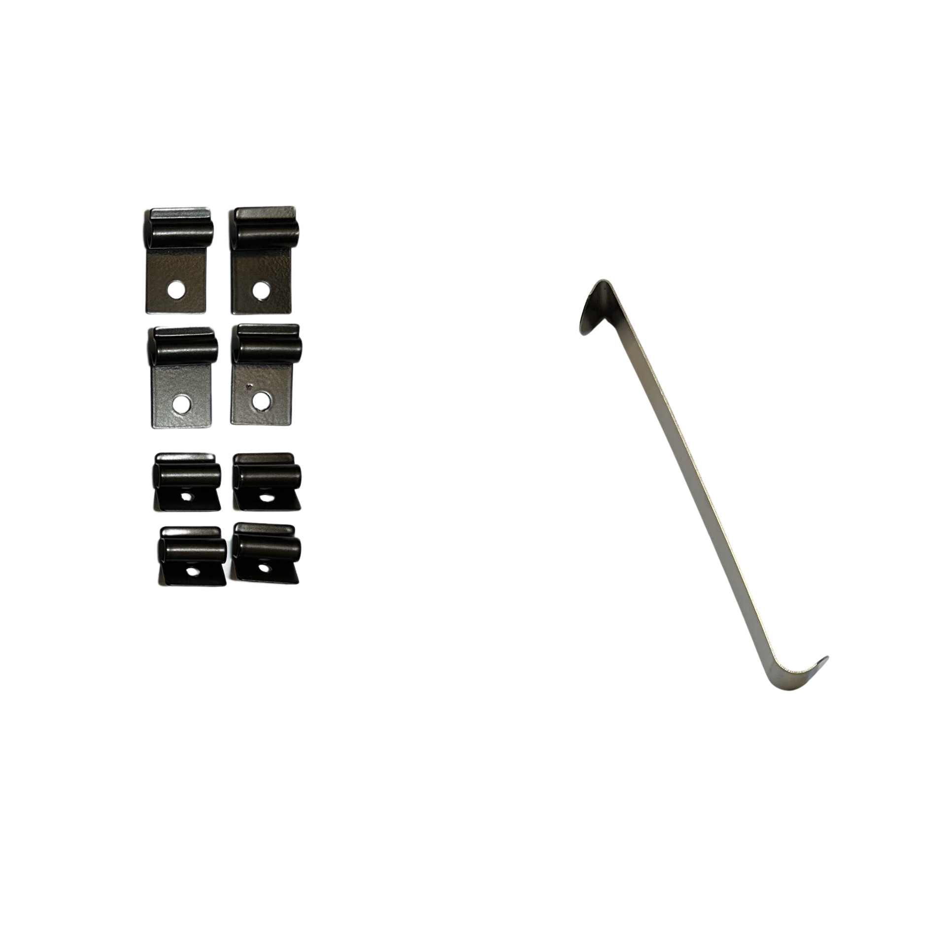 ein Halterset mit Einbauhilfe für Fiat 500