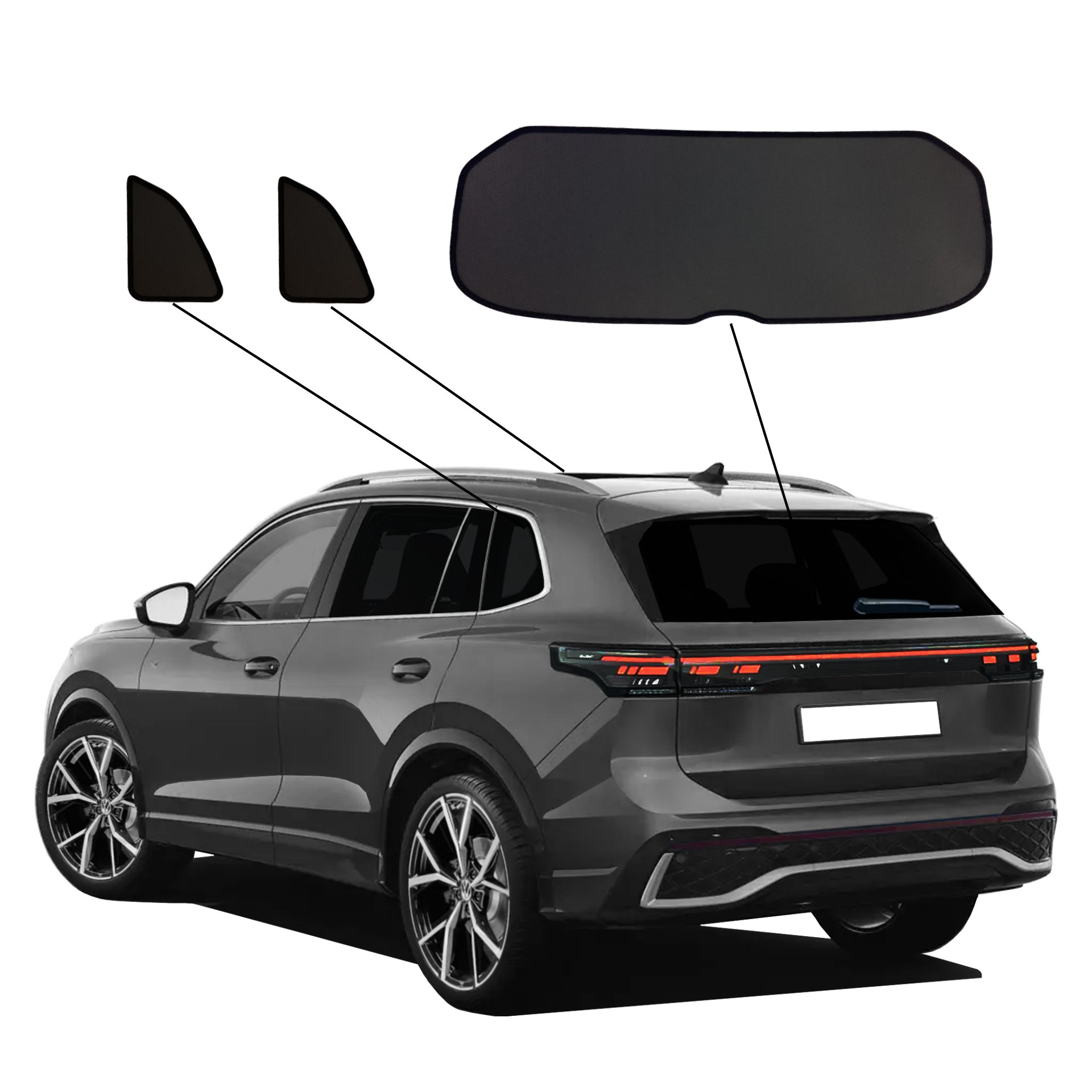 ein VW Tiguan 3 mit einem BC Set