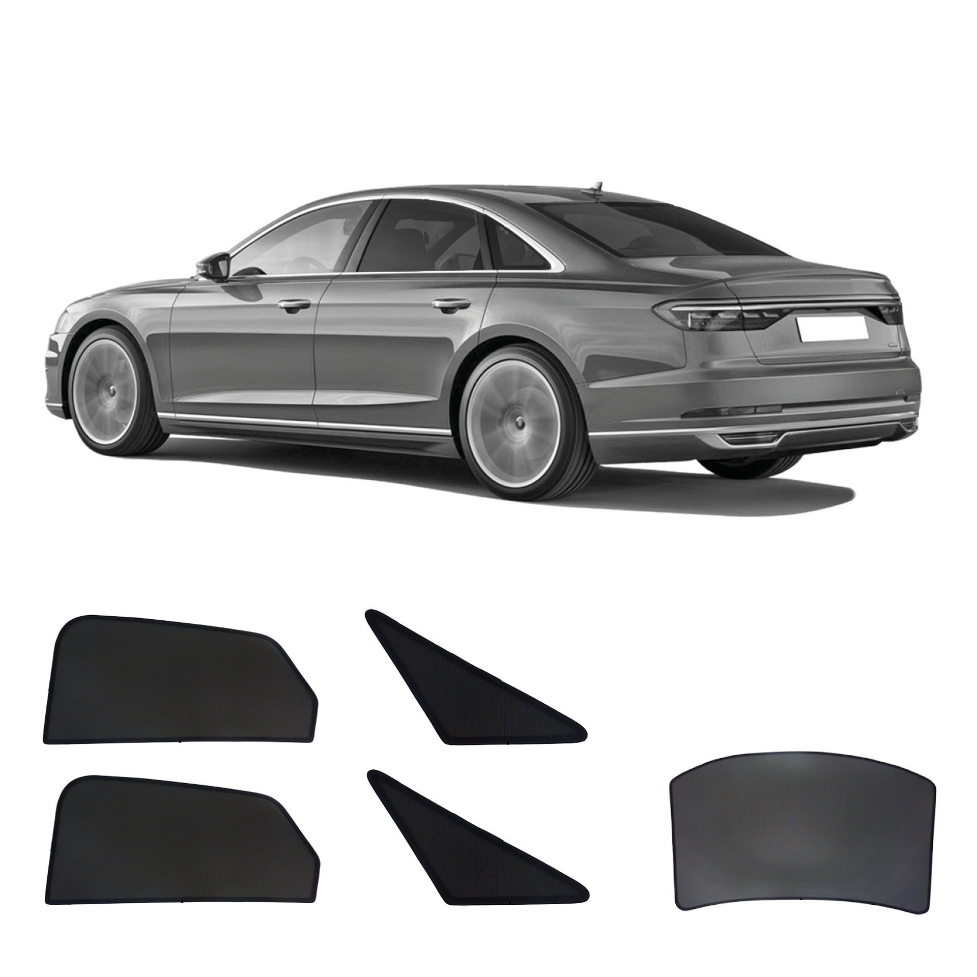 ein Audi A8 mit einem ABC Set