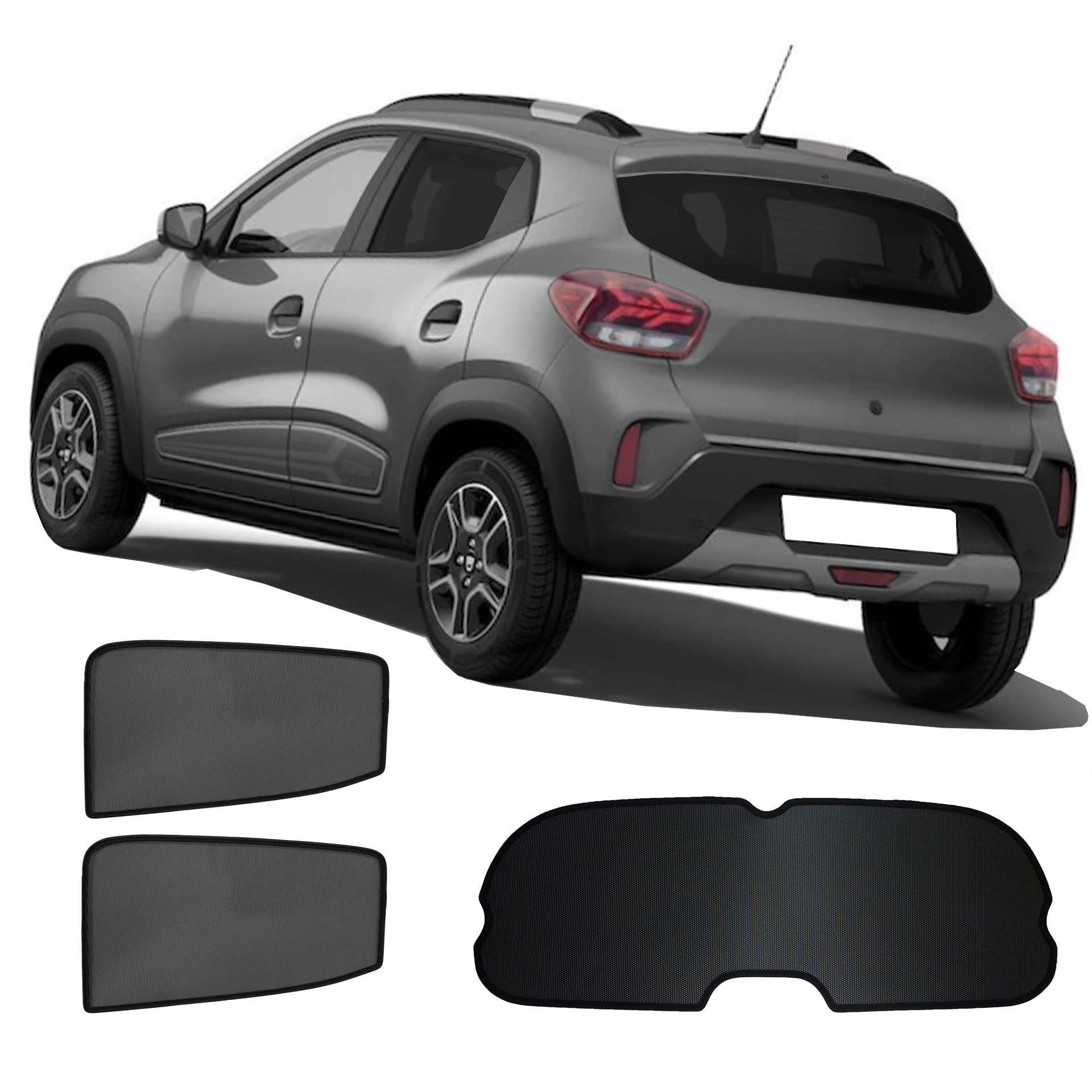 ein Dacia Spring mit einem AC Set