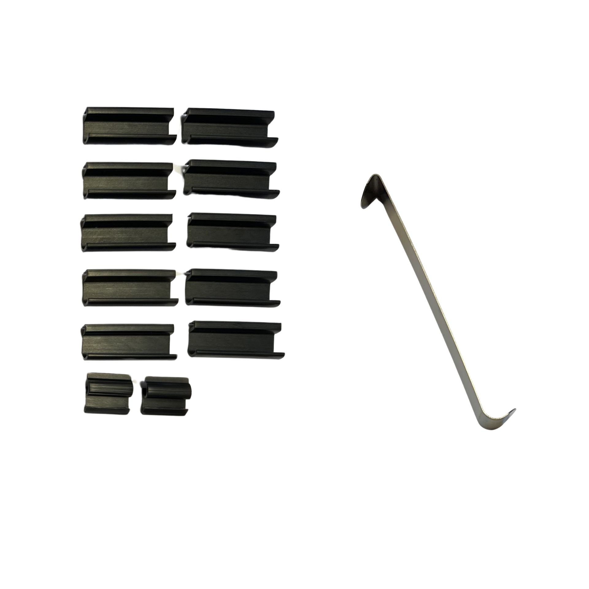 a holder set with installation aid for vw tiguan 2