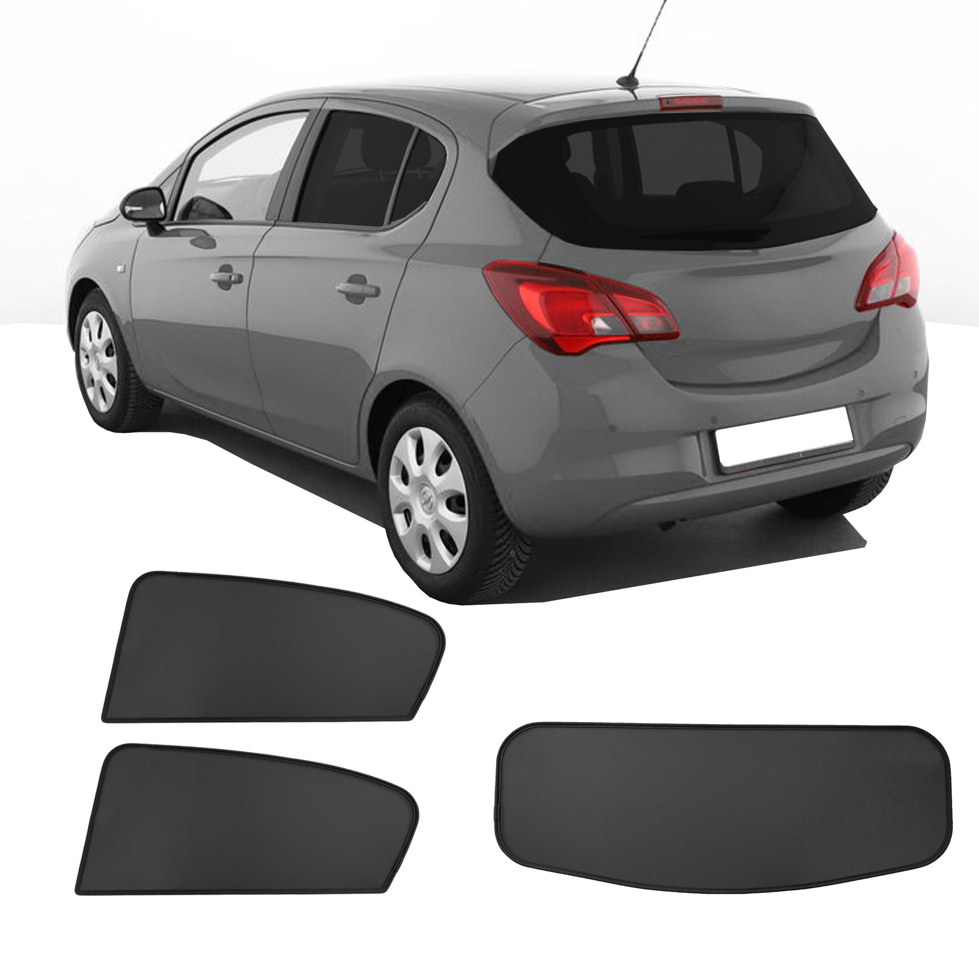 ein Opel Corsa e mit einem AC Set