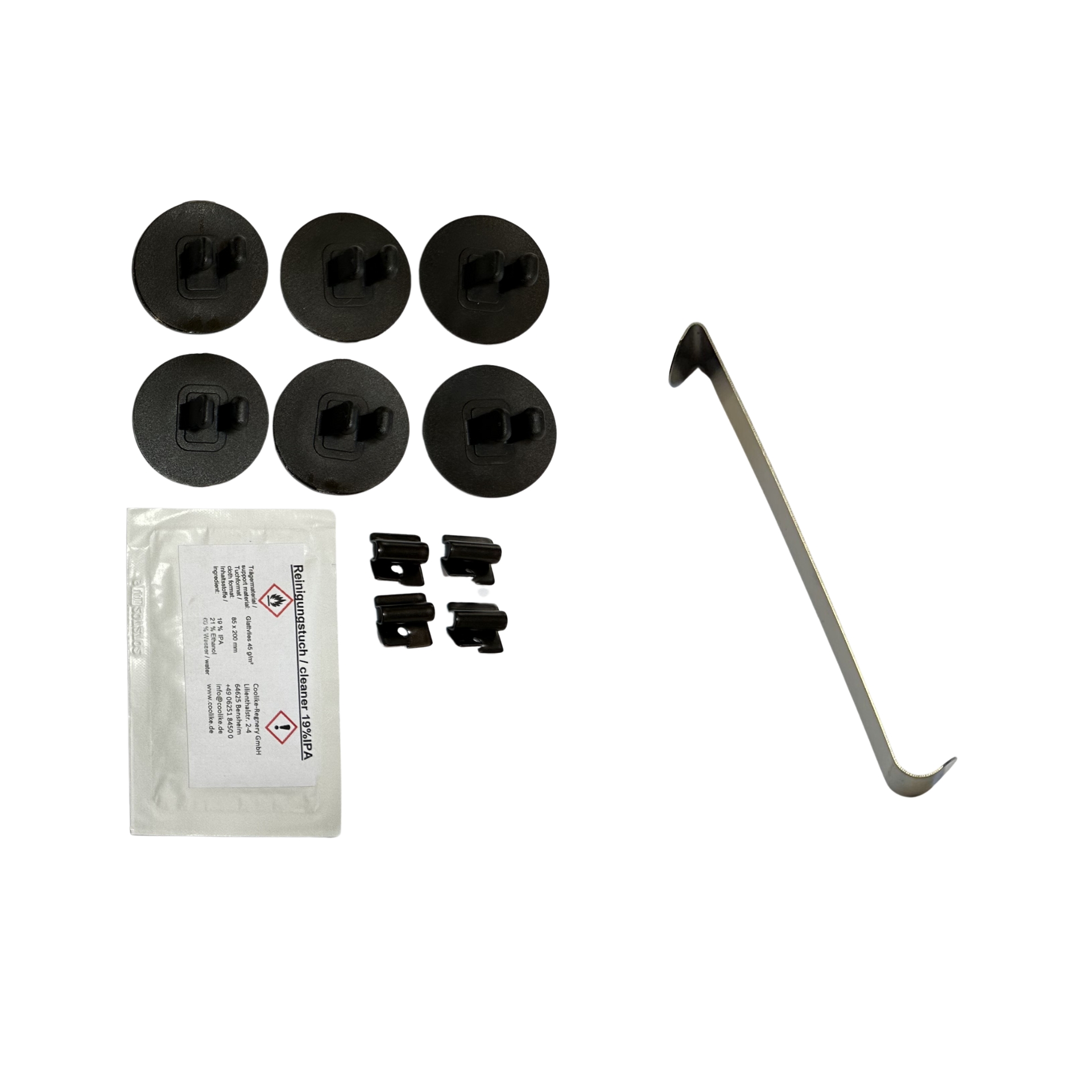 ein Halterset mit Einbauhilfe für Audi Q7