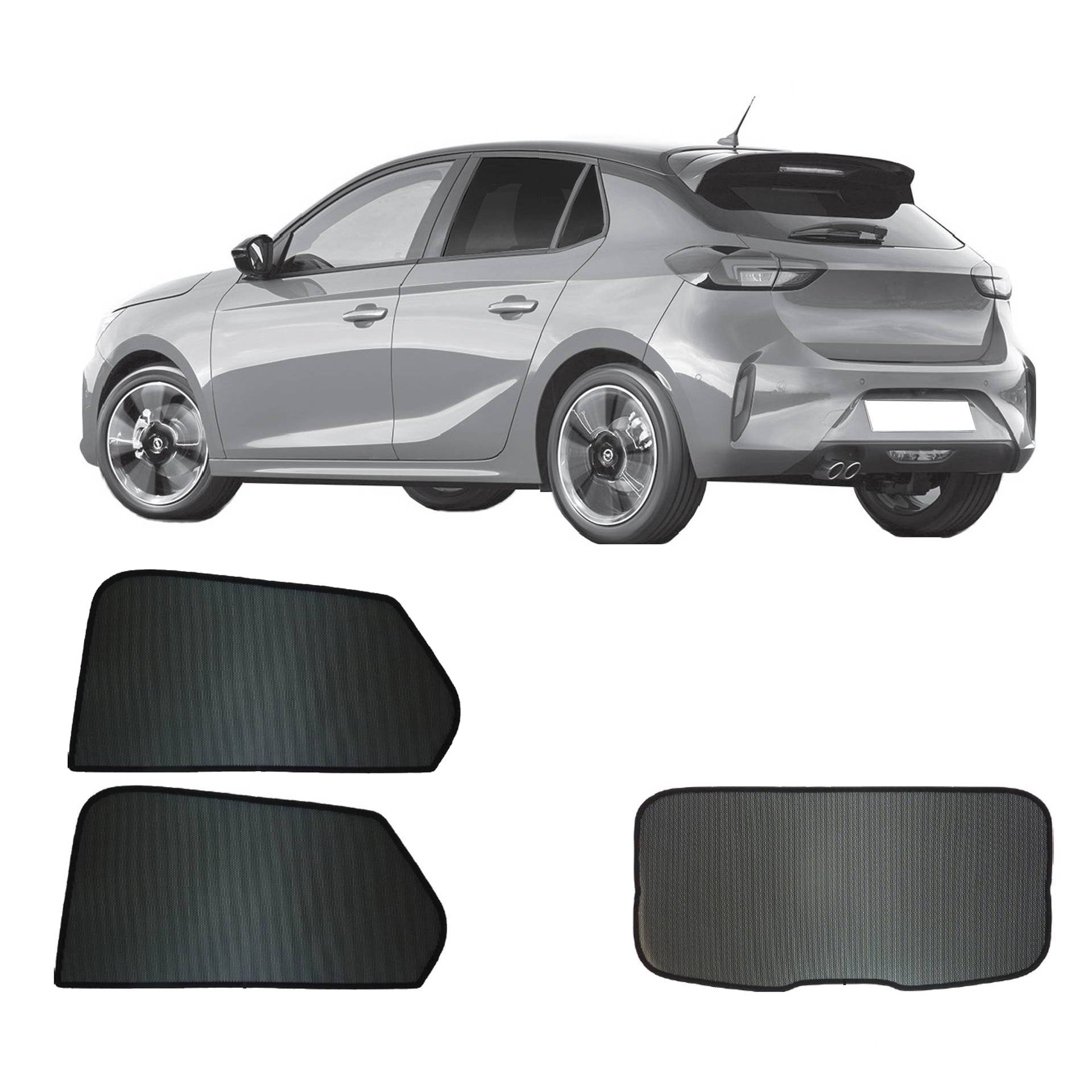 ein Opel Corsa F Corsa e mit einem AC Set