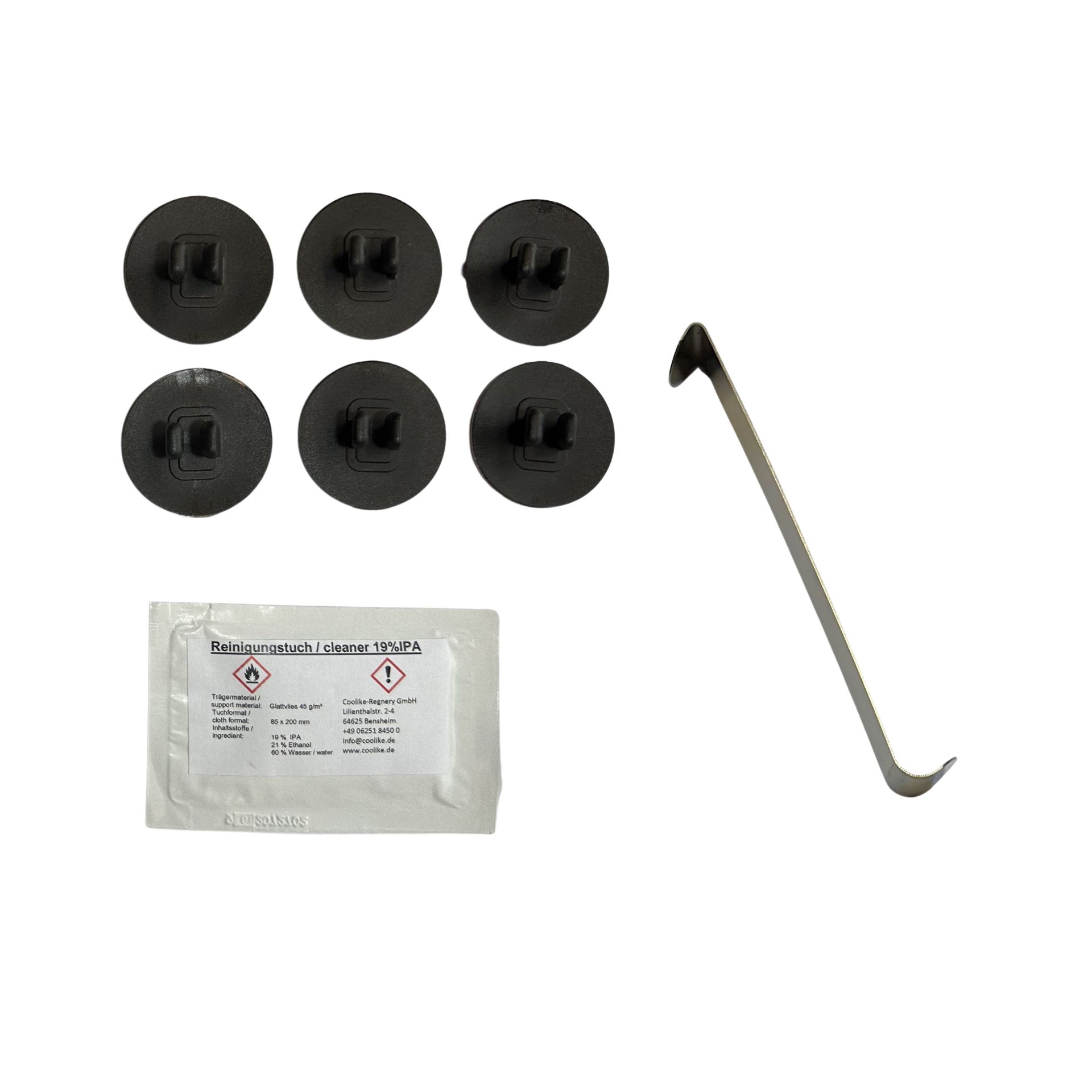 ein Halterset mit Einbauhilfe für Audi Q3 Sportback