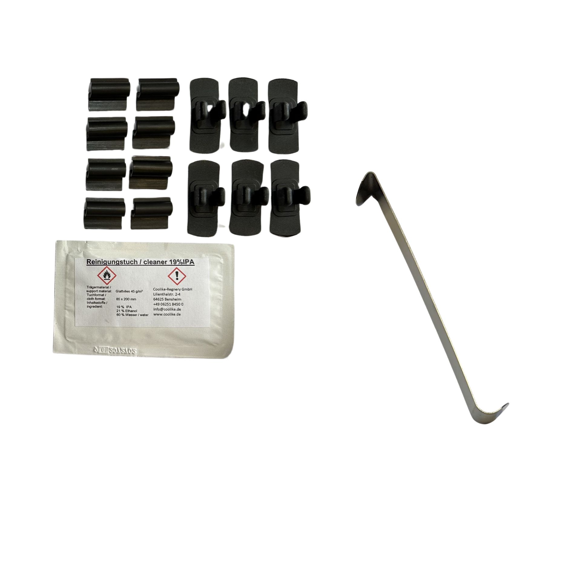 ein Halterset mit Einbauhilfe für Kia Soul