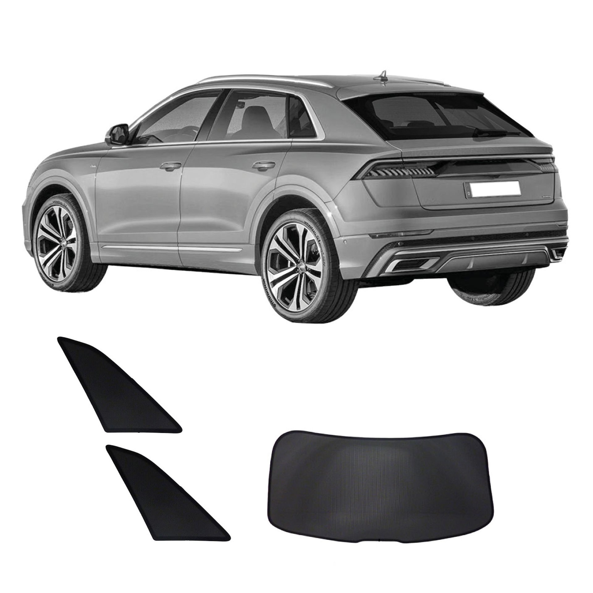 ein Audi Q8 mit einem BC Set