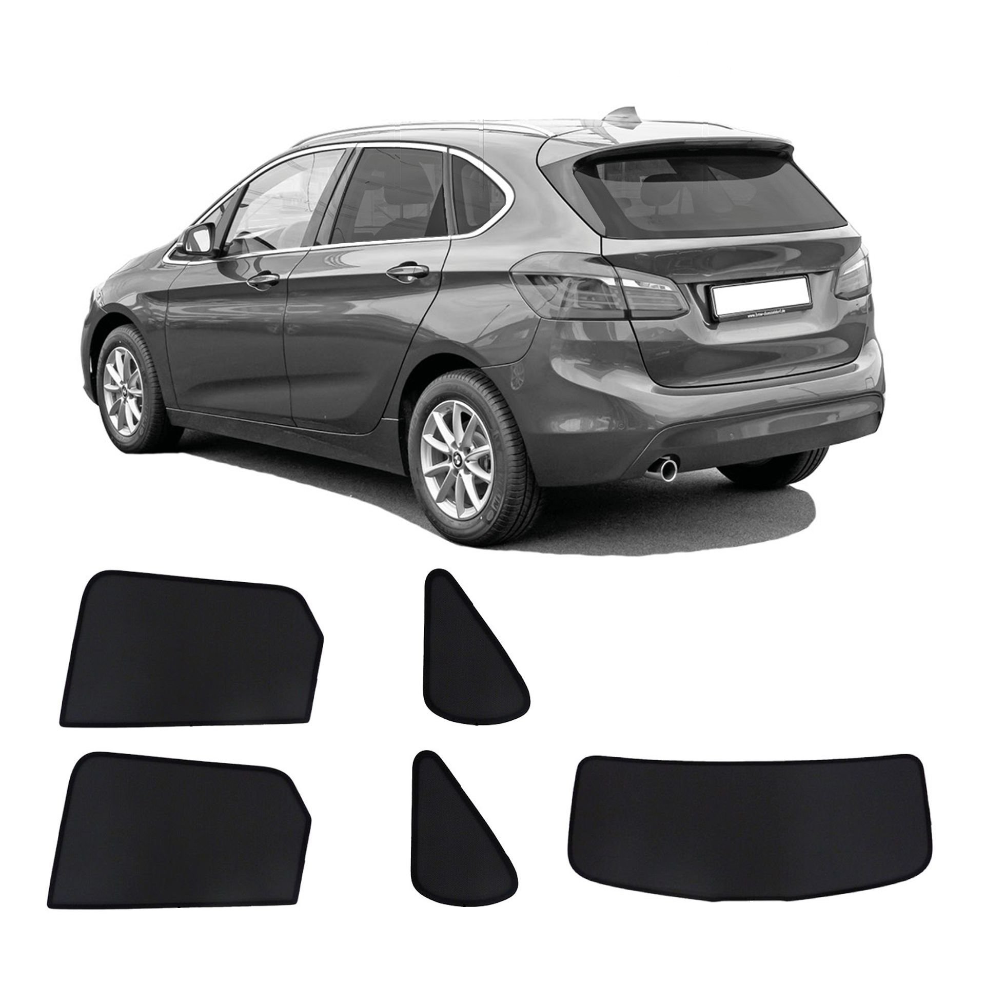 ein 2er BMW Active Tourer mit einem ABC Set