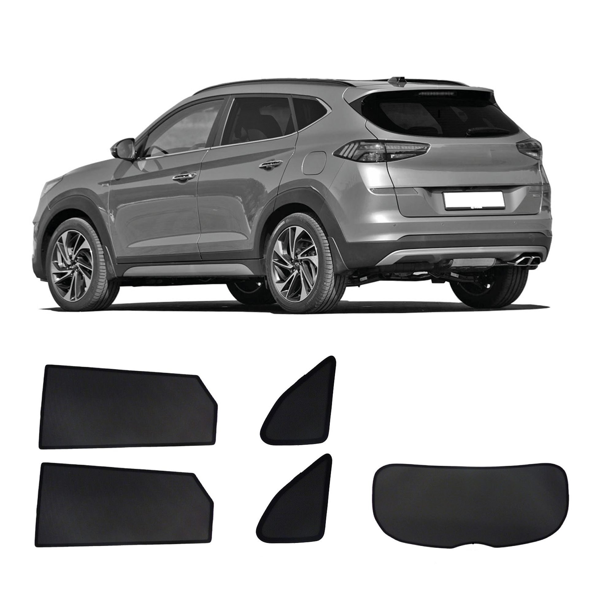 ein Hyundai Tucson mit einem ABC Set
