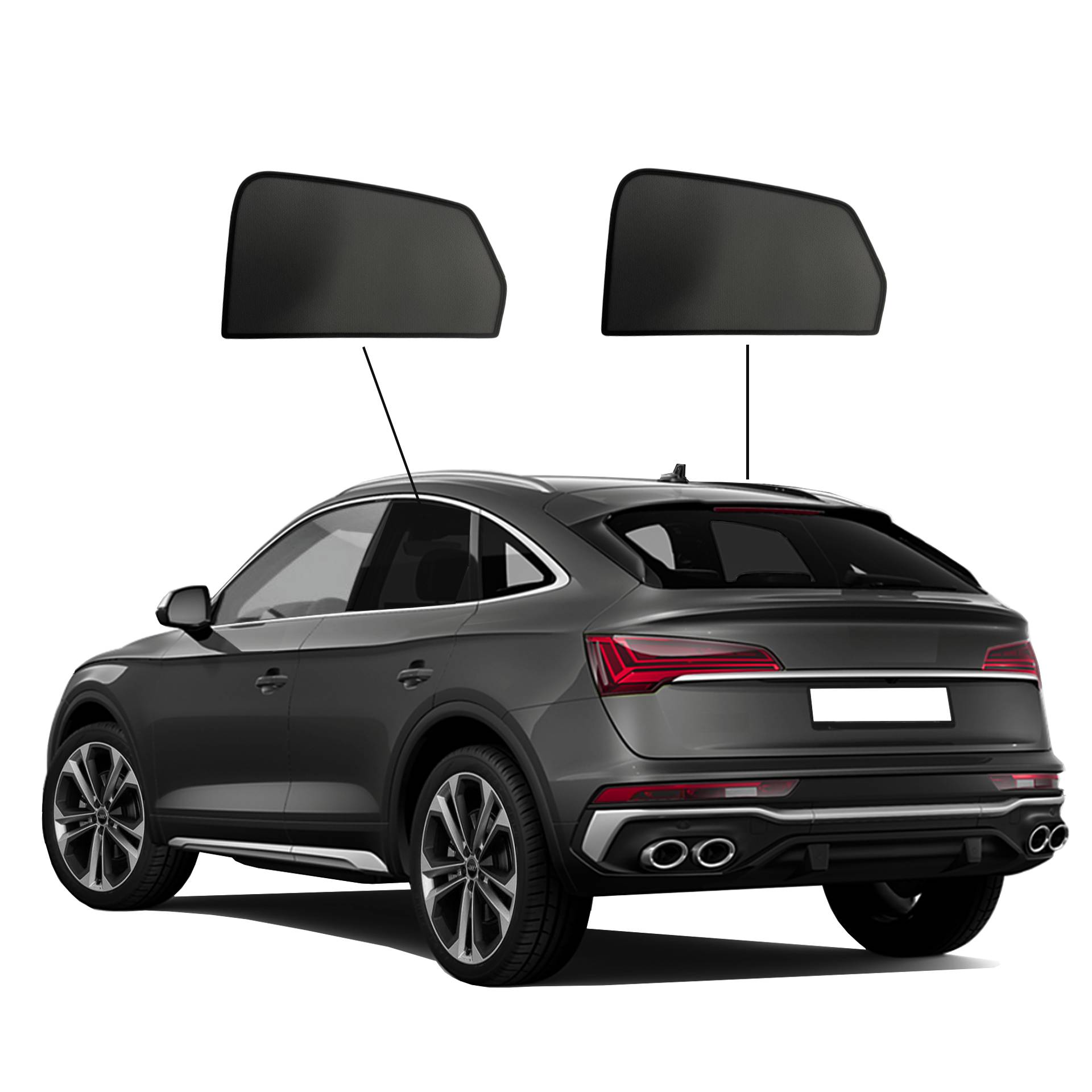 ein Audi Q5 mit einem A Set