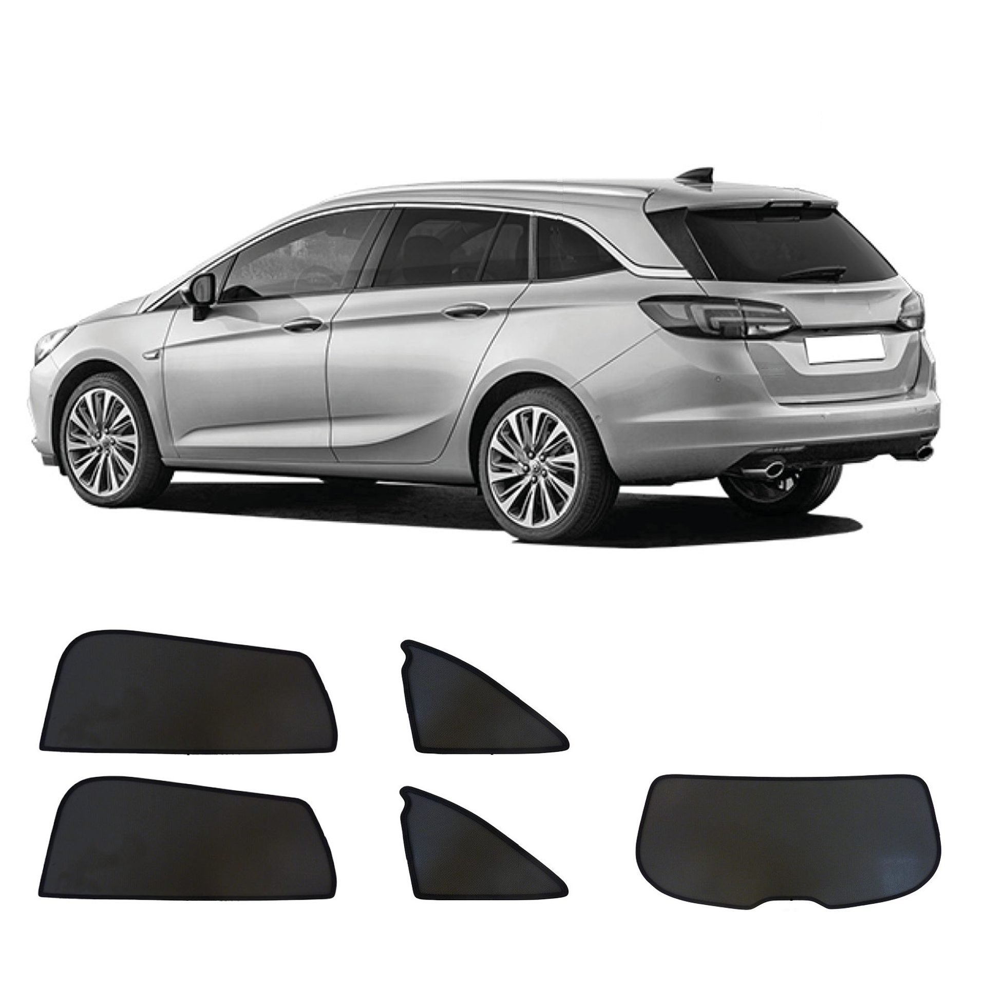 ein Opel Astra K Sportstourer mit einem ABC Set