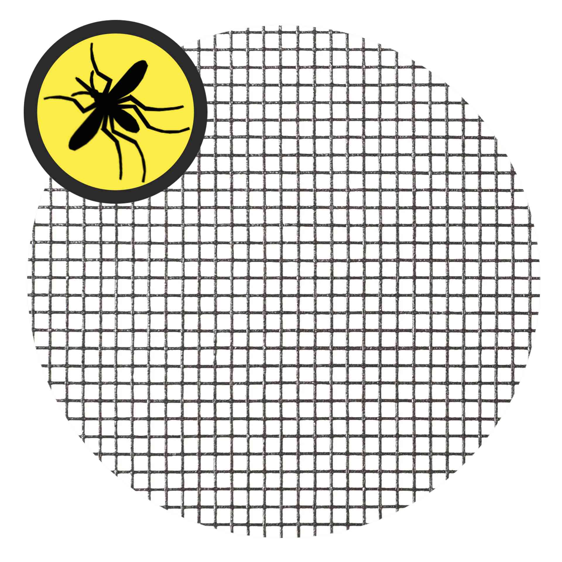 ein Stoffdetailbild vom Insektenschutz