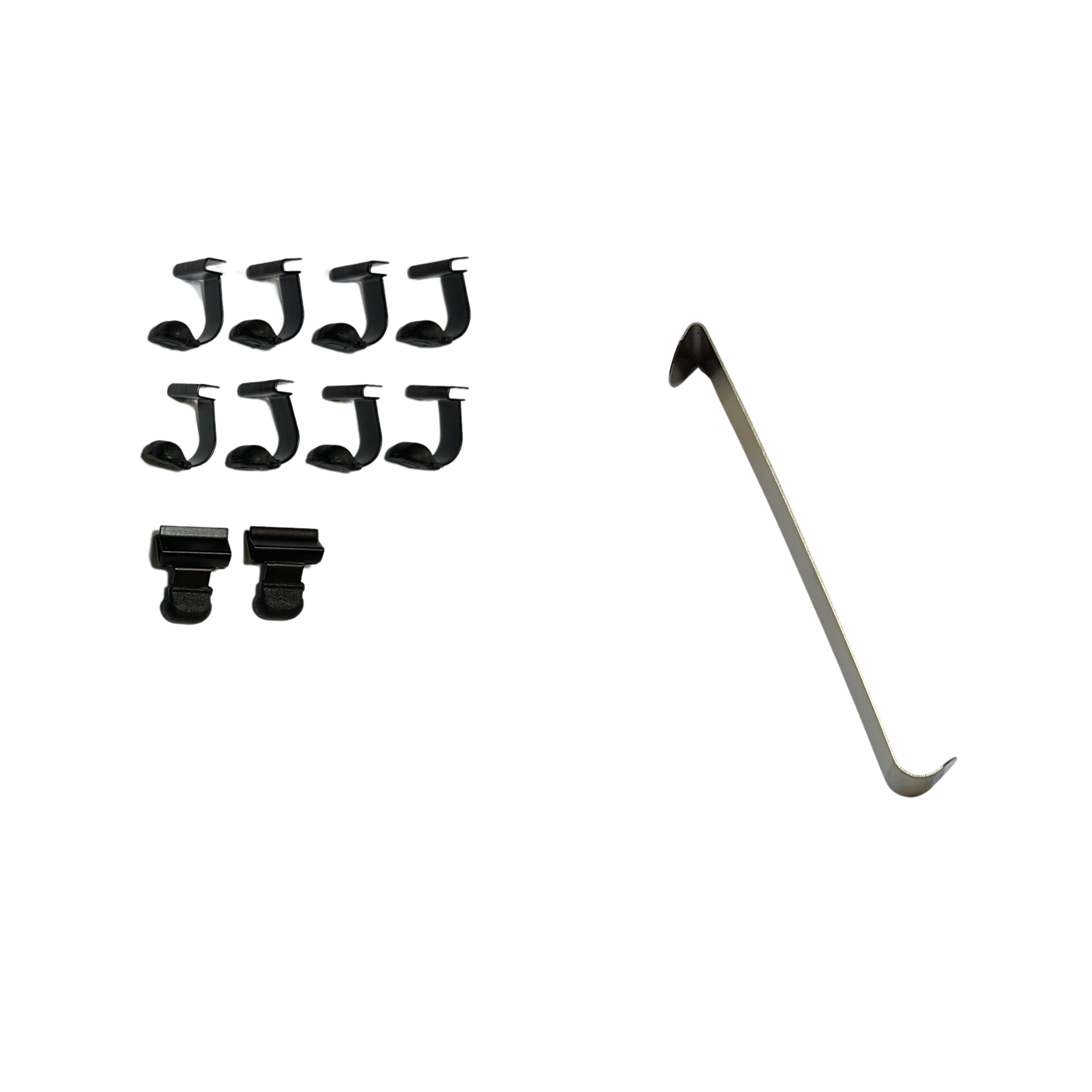 a holder set with installation aid for vw golf 6