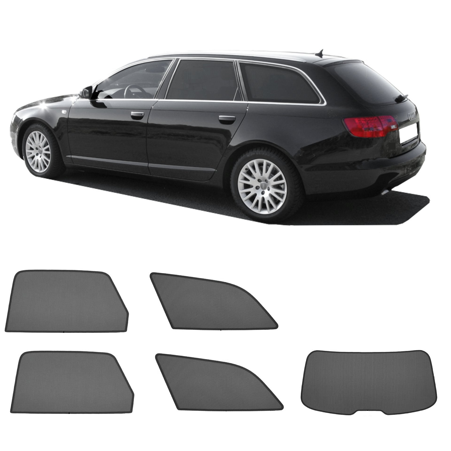 ein Auid A6 Avant mit einem ABC Set