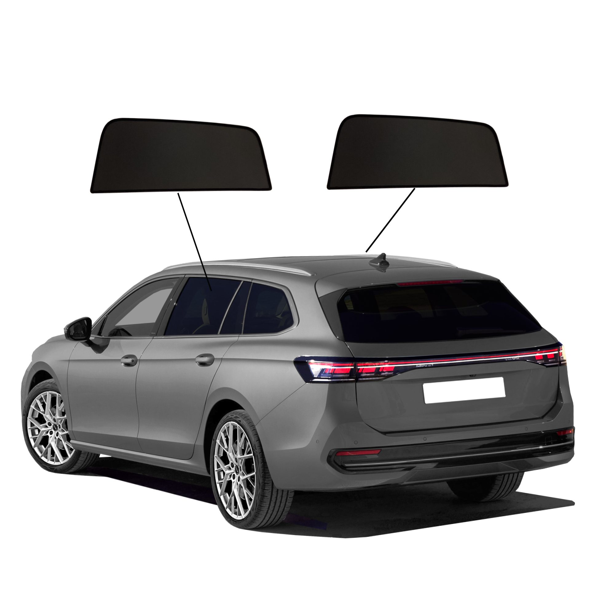 ein VW Passat mit einem A Set