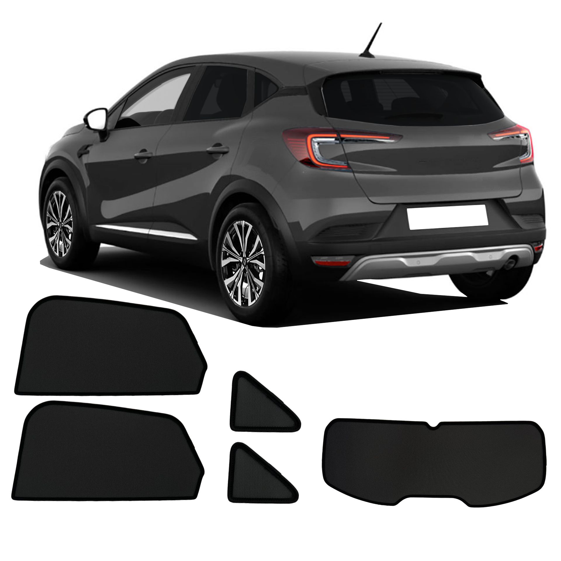 ein Renault Captur 2 mit einem ABC Set