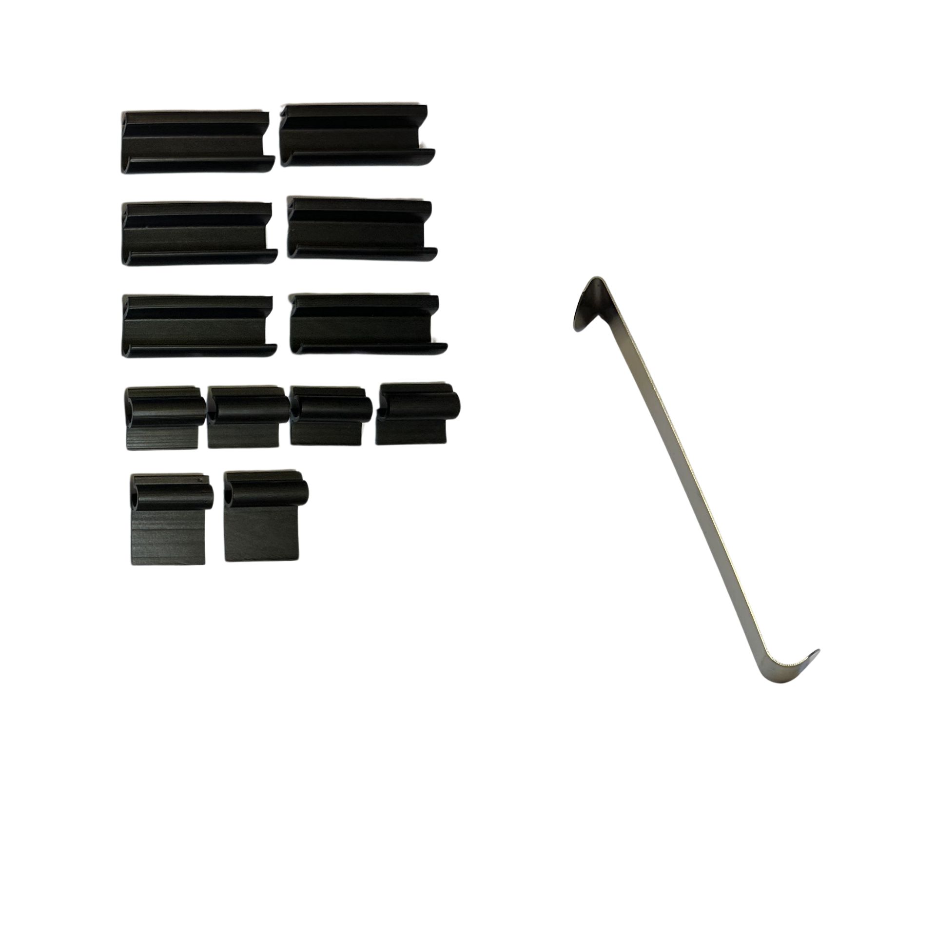 a holder set with installation aid for VW ID5