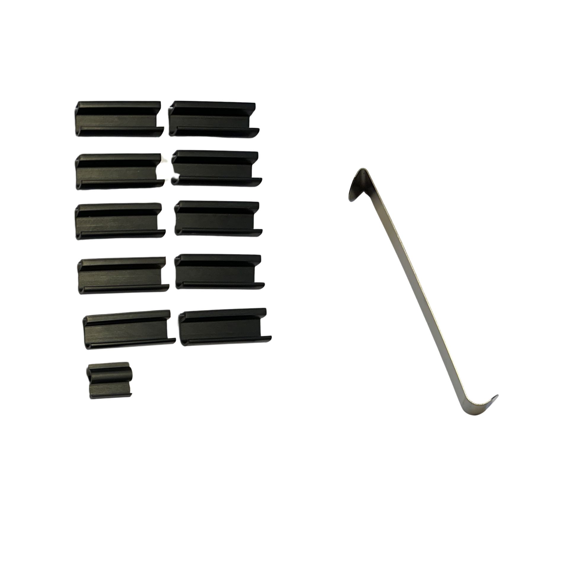 a holder set with installation aid for vw golf 7 variant