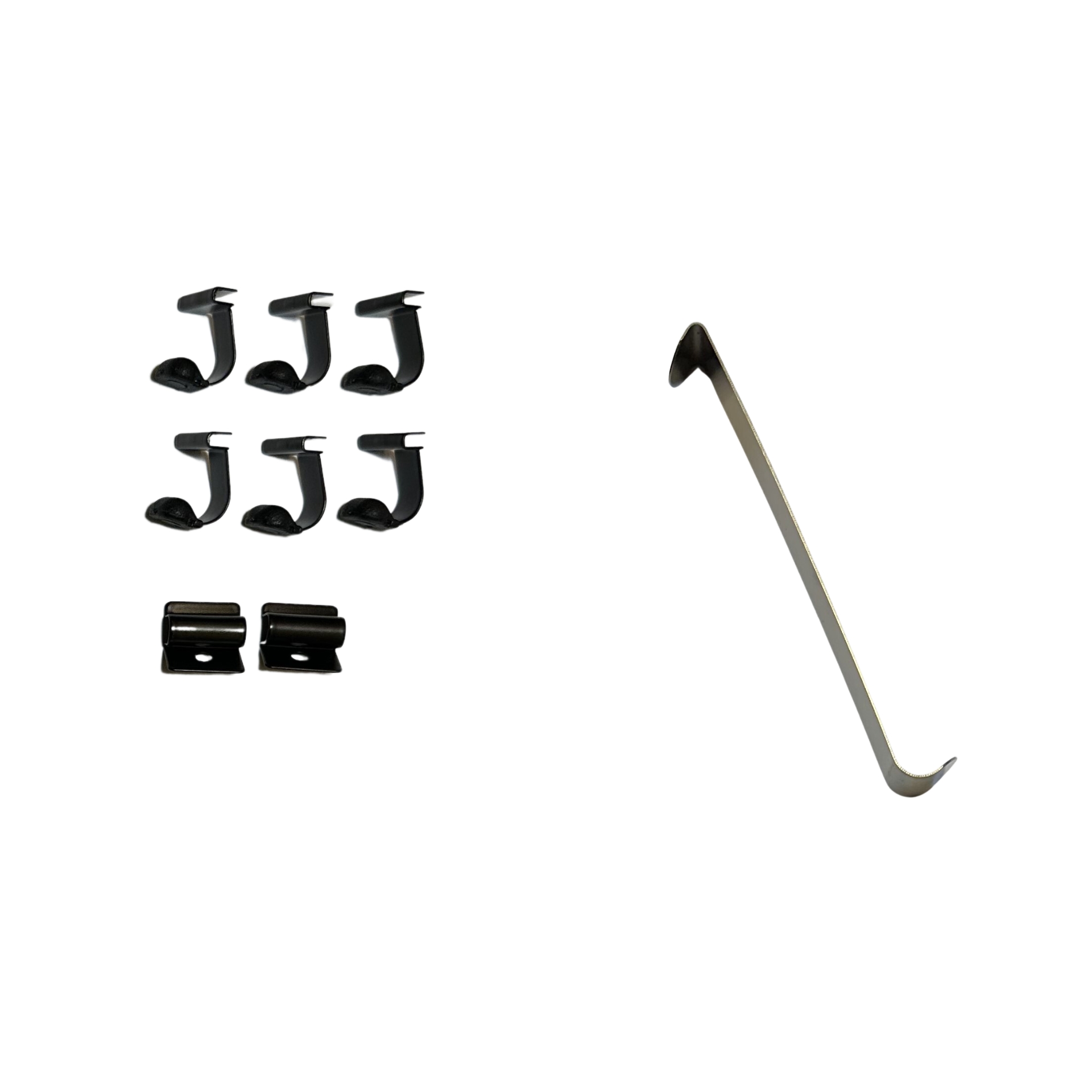 a holder set with installation aid for vw golf 5 and 6 variant